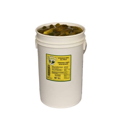 Cool Crisp Whole Dill Pickle Dill Bulk Size Food Service 19L