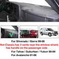 thumbnail image 2 of XUKEY Dashboard Cover Mat For Chevrolet Silverado 1500 2500 3500 1999 - 2006 Chevy Tahoe Suburban GMC Yukon Avalanche, 2 of 8