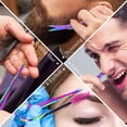 thumbnail image 3 of Apuakthei - Juego de 3 tijeras curvas para uñas de acero inoxidable, pequeñas tijeras para uñas, para vello de nariz, vello facial, recortador de cutículas, tijeras de manicura para cejas, nariz,, 3 of 7