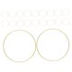 thumbnail image 5 of Luxshiny 20Ud Aros Metálicos Dorados Para Manualidades Círculos Para Atrapasueños Y Marcos De Macramé, 5 of 8