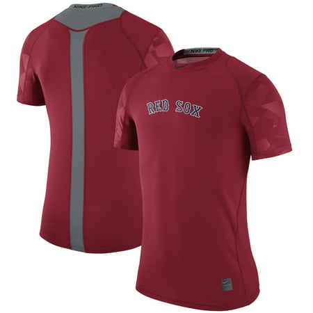 - Boston Red Sox Nike Pro Cool Performance T-Shirt - Red