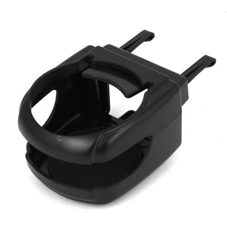 - Portable Plastic Folding Car Cup Holder for Beverage Bottle Black