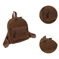 thumbnail image 6 of yuksok Backpack Adjustable Strap Shoulder Bag Daypack for Teens Birthday Gift Brown, 6 of 9