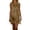 A-Coffee151, variant on Women's Fringe Belted Mini Dress Sleeveless Zip Collar Western Party Short Sundress