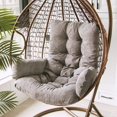 thumbnail image 1 of Cojín de silla colgante de huevo para jardín al aire libre, cojín de columpio suave grueso de invierno, cojín de hamaca de terraza, decoración del hogar, 1 pieza Fivean unisex, 1 of 2