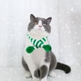 thumbnail image 5 of chaungfeng 15.74 Inches Pet Knitted Collar, Adjustable Scarf, Soft Woolen Scarf for Cats Dogs, Christmas and Seasonal Decoration, 5 of 6