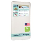 Kolcraft Pediatric 800 Extra Firm Ultra Deluxe Crib Mattress and Toddler Mattress, 80 Coil White