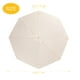 thumbnail image 3 of BRIGHTFUFU Cabilock Beach paraguas UV Protection Canopy paraguas al aire libre sin paraguas (beige), 3 of 8