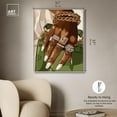 thumbnail image 5 of Refined Sparkle Canvas Fashion Wall Art by Art Remedy, Silver Frame, 30" x 36", 5 of 7