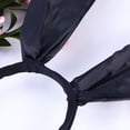 thumbnail image 4 of Diadema de orejas de conejo de Pascua de 20 cm, sexy y dulce, para disfraz de cosplay de fiesta (negro), 4 of 7