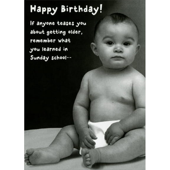 Recycled Paper Greetings Tease You Funny / Humorous Birthday Card