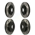 thumbnail image 1 of DS-One Kit de Rotors de Frein à Disque à Fente Forée pour Voiture 2007-2015 Mazda CX-9 KD-100298, 1 of 11
