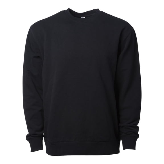 Independent Trading Co. INDLUXCREW Lux Heavyweight Modal Crew-Black-S