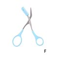 thumbnail image 3 of Men Grooming Eyebrow Trimmer Scissors with Comb Shaper 1 pcs M4W1SXE, 3 of 8