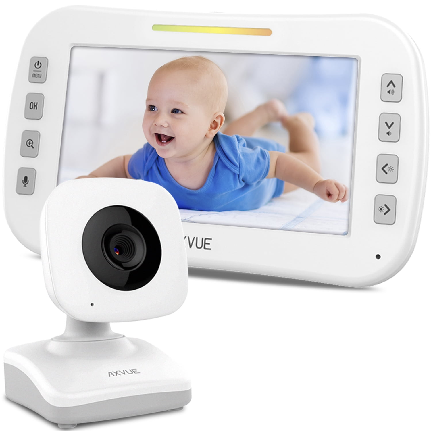 Video Baby Monitor with Large Screen 