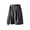 Dark Gray, variant on JTSRKL Mens Stripe Pleated Shorts Loose Fit Side Pockets Stretchy Lightweight Short Pants Summer Casual Business Baggy Bottoms with Belt
