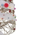 thumbnail image 5 of Northlight Lighted Candy Covered Cone Tree Outdoor Christmas Decorations - 40" - Set of 3, 5 of 7