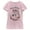 Light Pink - Run Wild, variant on Girl's Lost Gods Horse Floral Crown Wreath Graphic Tee Light Pink - Crown X Large