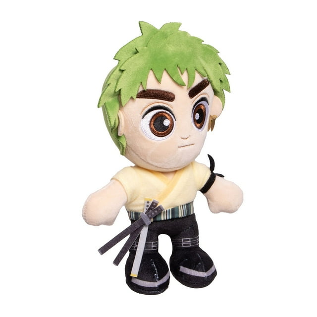 Muñeco de peluche One Piece, Zoro, para niños, 12.5 cm de altura. Marca Ruz.