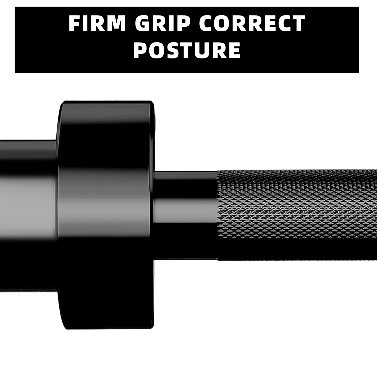 TEQIN Olympics Barbell,Strength Training Bars,1500lb 2-Inch Weight Bar For Bench Press, 7ft Olympics Power Bar 45 Lb,Knurled Grip,Strength Training Weightlifting Squat