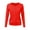 Red, variant on Clearance! Hontri Women's Round Neck Cardigan Knitted Long Sleeved Large Yards Loose Solid Color Short Sweater Jacket Cardigan Women's Cardigan Black L