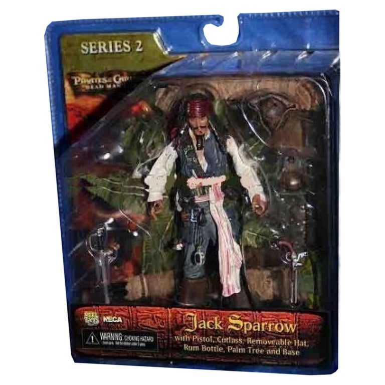 NECA Pirates of the Caribbean Captain Jack Sparrow Action Figure