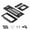 shape1 male to 2 female, variant on Metal GPU Brace Vertical Graphics Card Holder Bracket For Secured Stable VGA Support Easy Installation
