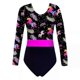 thumbnail image 1 of 2026 One Piece Swimwear Kids Girls Long Sleeves Colorful Print Swimsuit Swimwear Swimming Suit Child Girl Summer Holiday Beach Wear, 1 of 4