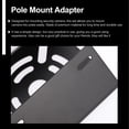 thumbnail image 4 of SHISUYAN 1 Set Camera Pole Mount Antenna Pole Mount Steel Monitor Camera Pole Bracket, 4 of 8
