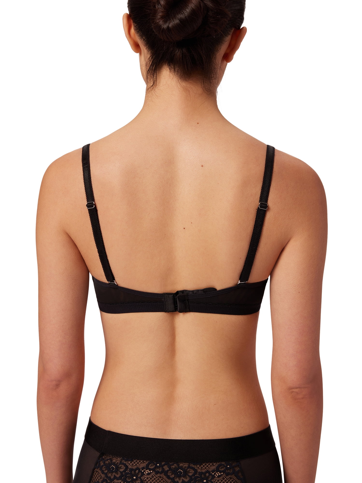 Parade Mesh Lace Underwire Demi Bra, Sizes XS to 3XL