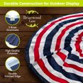 thumbnail image 3 of Briarwood Lane Red White and Blue Bunting 36" X 18" Bunting, 3 of 9