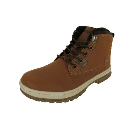 Highland Creek Mens Fleece Lined Lace Up Boot Shoes