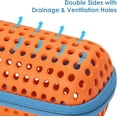 thumbnail image 2 of Unisex Swimming Goggle Case, Breathable Swimming Gear Goggle Storage, Drainable Swimming Goggles Storage Case (Orange), 2 of 4