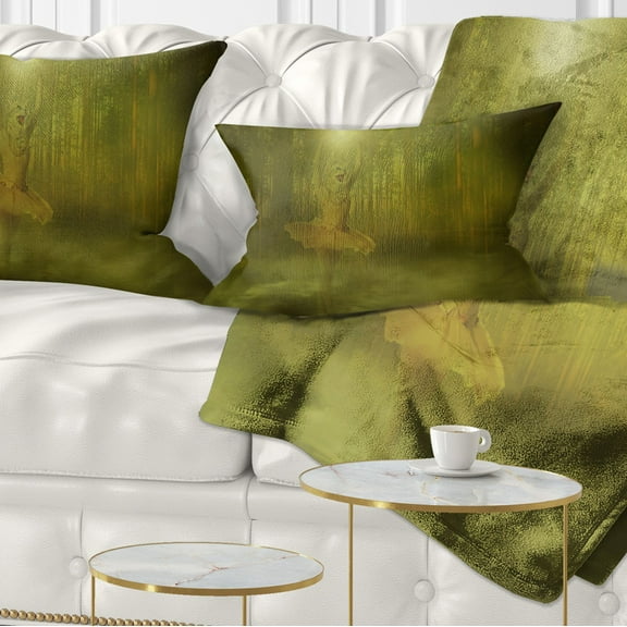 Designart Dance of the Sun Landscape - Photography Throw Pillow - 12x20