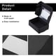 thumbnail image 5 of Mini Caja de Papel Kraft de 50 Piezas con Ventana Caja de Embalaje de Regalo Caja de Golosinas para JabóN Casero Dulces de PanaderíA Dulces (Negro), 5 of 5