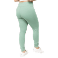 thumbnail image 3 of Women's Active Wear Leggings w/ Hidden Waistband Pocket, Plus Size - Dark Sage, 2XL, 3 of 4
