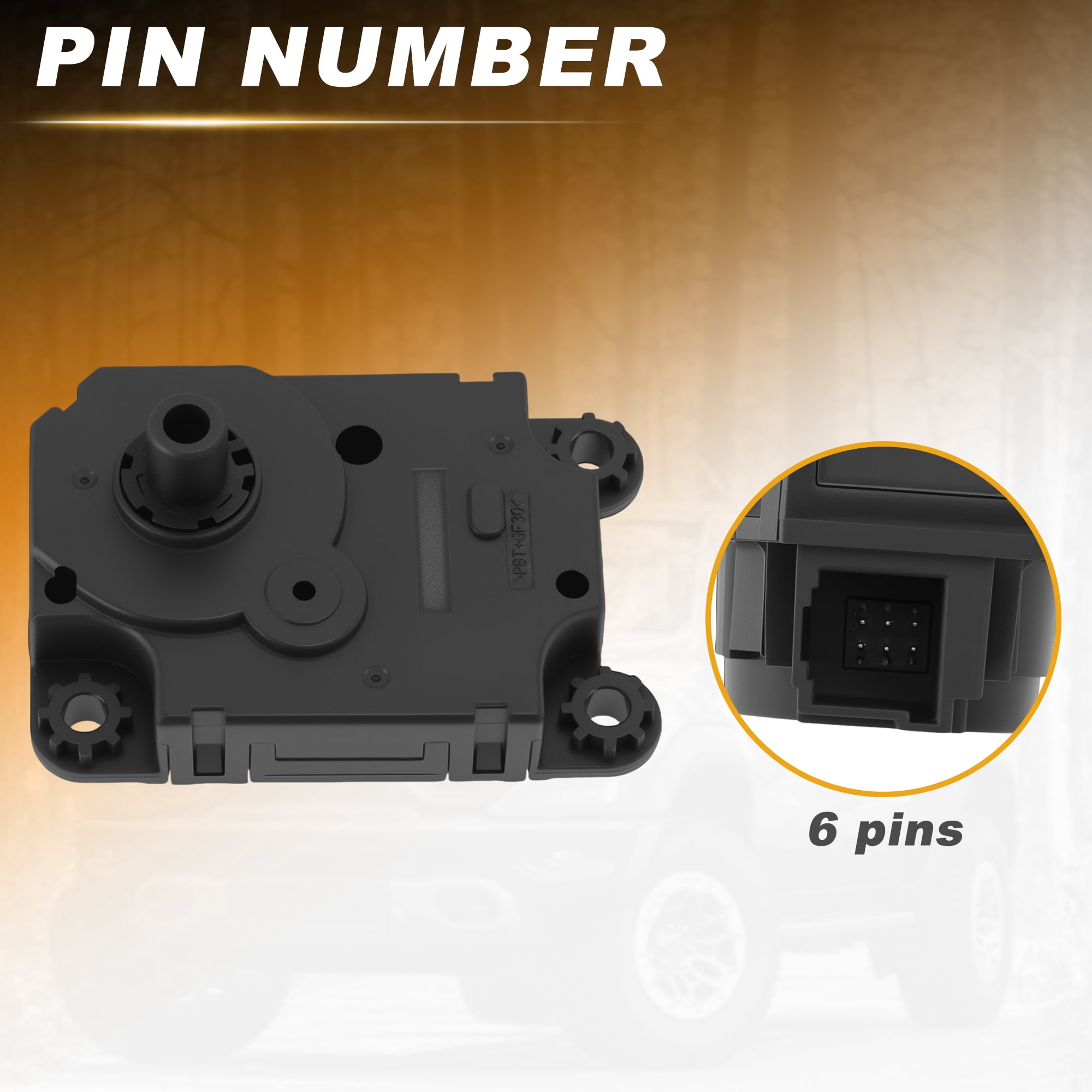 Unique Bargains HVAC Heater Blend Door Actuator for Nissan Rogue 2014-2019