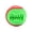 Green, variant on 2.5 in TPR Dog Treat Ball for Training, Long-Lasting Rubber Chew Toy for Food Dispensing and Dental Health, Solid Color, Sky Blue