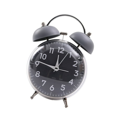 Double Bells Vintaged Alarm Clock For Deep Sleepers Loud Alarms Twin Bells Desk Decoration