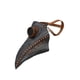 thumbnail image 3 of Máscara de médico de la peste para adultos, Cosplay de cuero Medieval Steampunk, pájaro gótico, pico largo, accesorios de máscara de médico, 3 of 5
