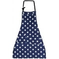 thumbnail image 1 of Linen Cooking Apron Adjustable Kitchen Apron Soft Chef Apron with Pocket for Women and Men, 1 of 6