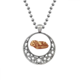 thumbnail image 1 of Rojo pardusco autos clasicos silueta Collares Colgante Retro Moon Stars Jewelry Unbranded M, 1 of 3