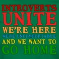 thumbnail image 3 of CafePress - Introverts Unite T Shirt - Women's Traditional Fit Dark T-Shirt, 3 of 4