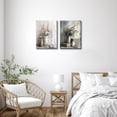 thumbnail image 2 of 2Pcs Farmhouse Daisy Wall Art Framed Country Daisy Canvas Prints Vintage Farmhouse Flowers Pictures for Bathroom Bedroom Living Room Home Decor, 2 of 7