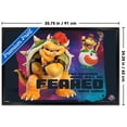 thumbnail image 3 of Nintendo The Super Mario Galaxy Movie (2026) - Bowser & Bowser Jr. Wall Poster, 22.375" x 34" Framed, 3 of 5