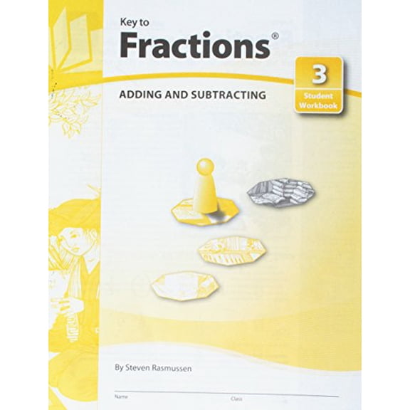 Pre-Owned Key to Fractions, Book 3: Adding and Subtracting (Spiral-bound) 0913684937 9780913684931