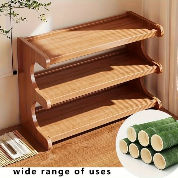 3 Tier Seasoning Spice Rack Organizer Countertop Storage Shelf Holder Kitchen