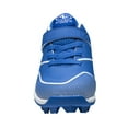 thumbnail image 2 of Athletic Works Youth Unisex Baseball Cleats, Blue Kids, 2 of 6