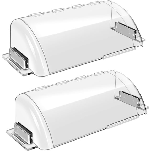 HIBIBUD Heating & Air Vent Deflector for Vents, Sidewall, Ceiling, Floor Registers - Adjust Between 9"-14", Magnetic Vent Covers for Air Conditioning, Heat, Ac, Floor