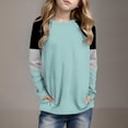 thumbnail image 1 of Cowsor Chandail à Manches Longues à Col Rond pour Enfants – Mélange de Coton Doux, Unisexe (4-14 Ans), 1 of 6